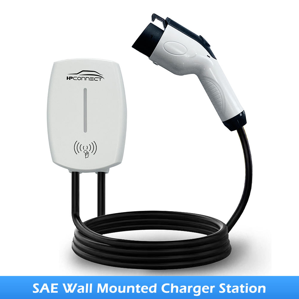 11kw 22kw 16A 32A SAE EV Wallbox AC Charger Station