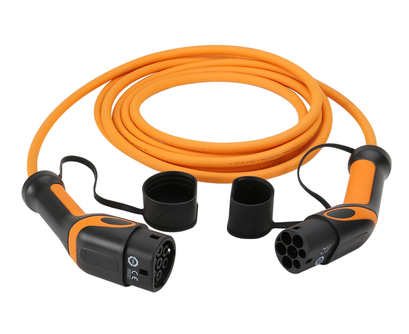 32A Type 2 to Type 2 EV charging cables 5m/10m from China manufacturer ...