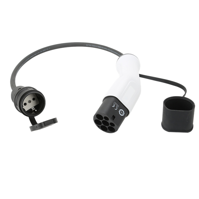 16A Type 2 To Shuko EV Charging Adapter